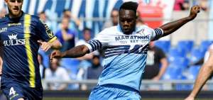 Felipe Caicedo anot&oacute; en la derrota de Lazio ante Chievo Verona