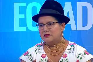 Lourdes Tibán se refirió a las elecciones de la CONAIE en entrevista con Ecuador TV.