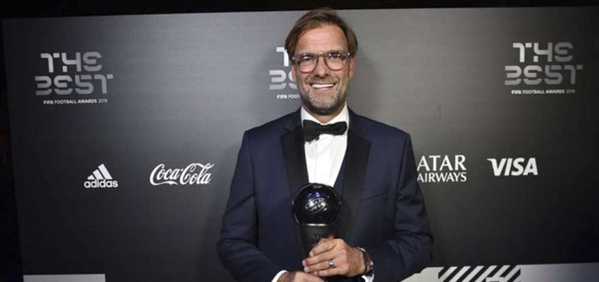 Jurgen Klopp, condecorado con el "The Best" al mejor entrenador