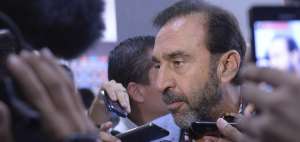 Nassib Neme presidente de Emelec, prefiere evitar las pol&eacute;micas sobre los derechos de TV. 