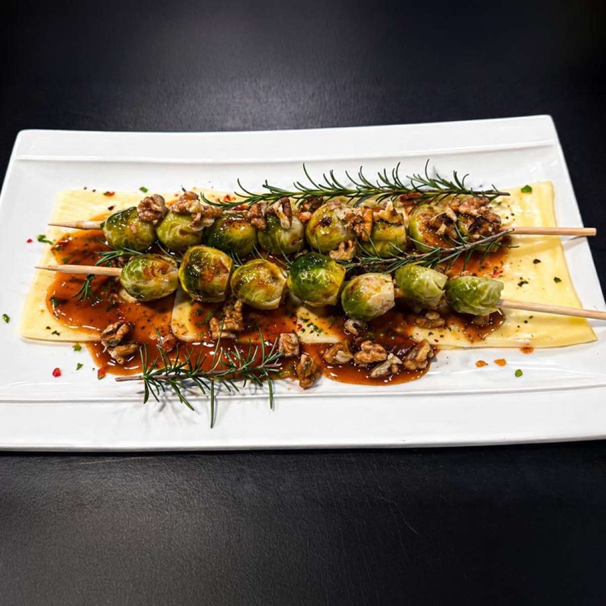 BROCHETAS DE COLES DE BRUSELAS