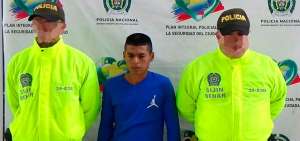 Vicente C&aacute;nticus Pascal, alias "Brayan", fue capturado en un hospital en Ipiales, en Colombia. 