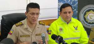 El general Carlos Alulema dio detalles de los operativos.    