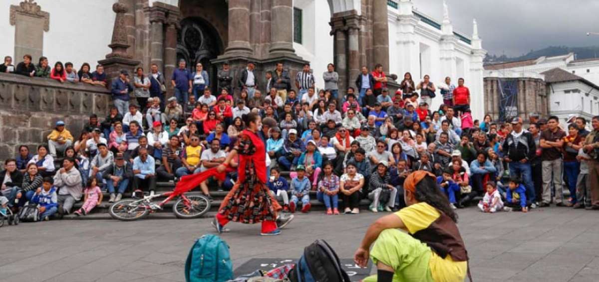 El centro es un escenario abierto