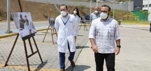 H&eacute;roes de la pandemia son reconocidos con exposici&oacute;n fotogr&aacute;fica