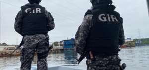 Agentes del GIR controlan delincuencia en Golfo de Guayaquil