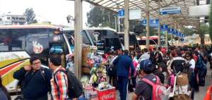 21 mil personas viajaron desde las terminales quite&ntilde;as