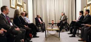 En el marco de COP25 Madrid, el presidente Len&iacute;n Moreno se reuni&oacute; con Ant&oacute;nio Guterres, secretario General de la ONU.