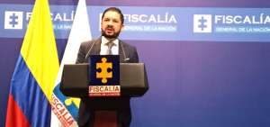 El delegado para las Finanzas Criminales, Andr&eacute;s Jim&eacute;nez, durante una rueda de prensa.   