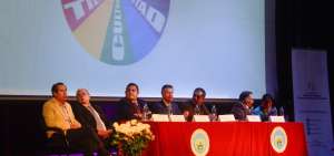 El acto se desarroll&oacute; en la Universidad Central de Quito.