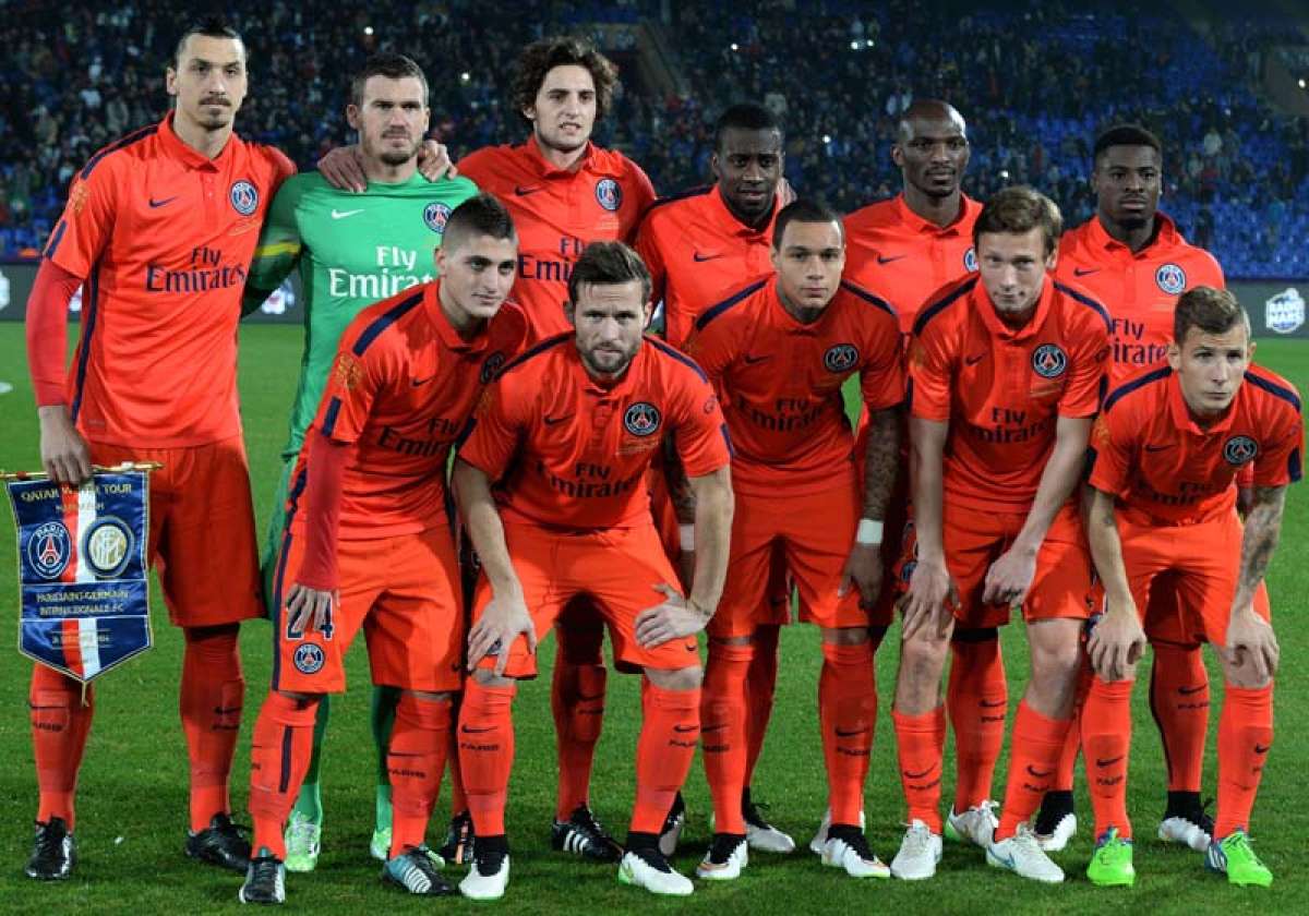 Ni Cavani ni Lavezzi estuvieron en el amistoso que jug&oacute; el PSG en Marruecos. Foto: AFP