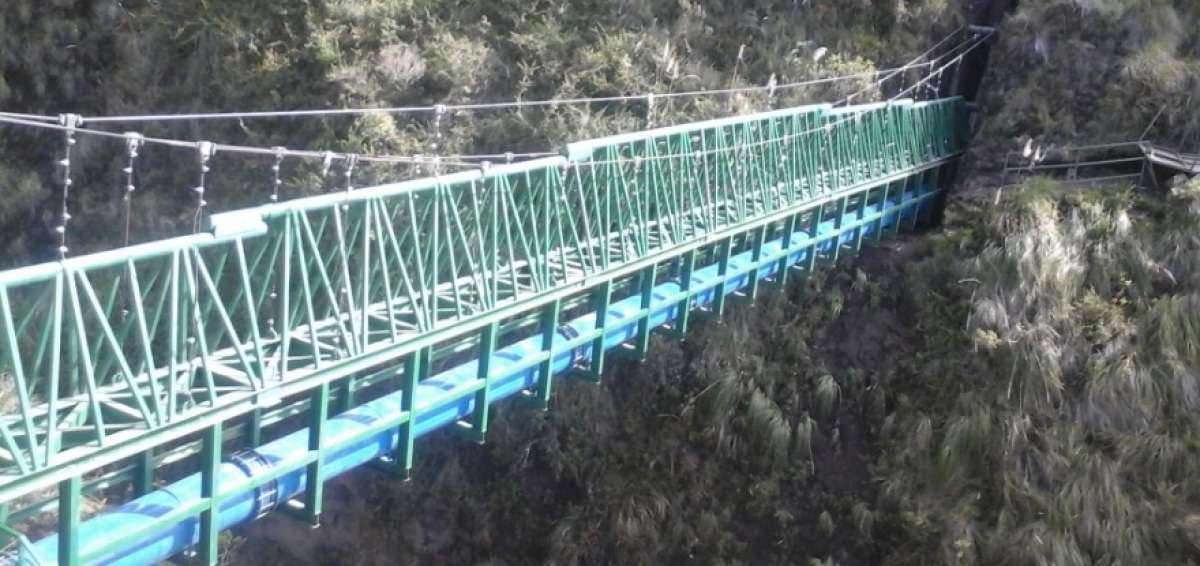 $ 75.650 cost&oacute; reparar la l&iacute;nea a&eacute;rea del canal Mocha-Quero
