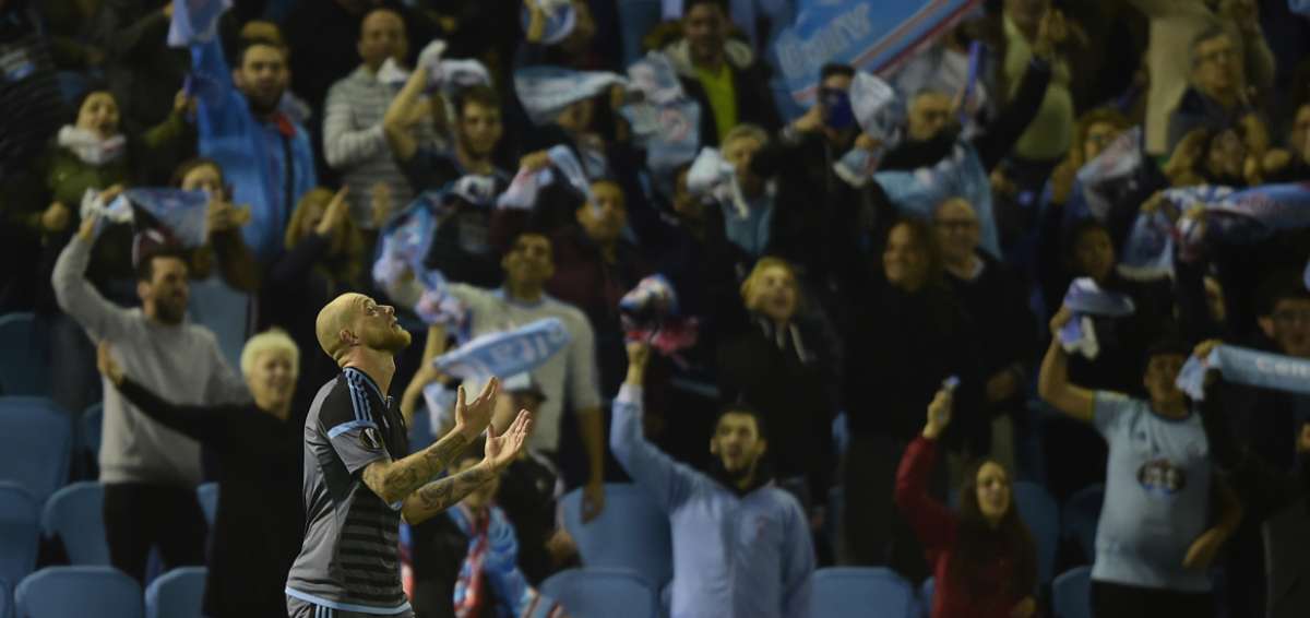 Celta se adelanta 3-2 a Genk en cuartos de la Europa League