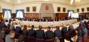 Los representantes diplom&aacute;ticos conformaron mesas de trabajo para escuchar las propuestas y definir las acciones que ser&aacute;n difundidas este martes 4 de septiembre.