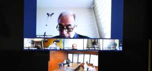 Las partes procesales se enlazaron a trav&eacute;s de videoconferencia. 