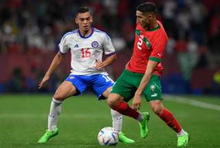 Chile perdió 2-0 ante Marruecos