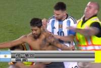 El hecho se registró durante el amistoso de Argentina vs. Jamaica.