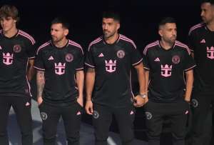 La nueva camiseta del Inter Miami fue presentada en un crucero