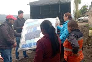 La Coordinación Zonal del MIES está recolectando donaciones para las familias afectadas por lluvias.