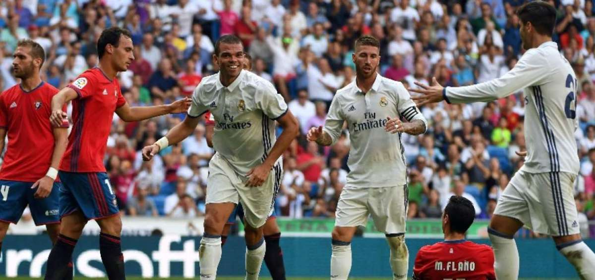 Real Madrid gole&oacute; 5-2 al Osasuna y es l&iacute;der en Espa&ntilde;a