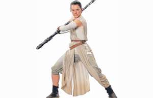 La actriz Daisy Ridley aprendi&oacute; el tipo de combate japon&eacute;s bujutsu en el que se utiliza un largo bast&oacute;n como arma. Su personaje es el de una recolectora de chatarra que vive en el des&eacute;rtico planeta Jakku.