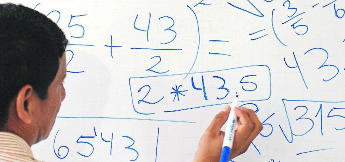 Los profesionales aconsejan ense&ntilde;ar matem&aacute;ticas con aspectos reales que acerquen al estudiante a la asignatura.