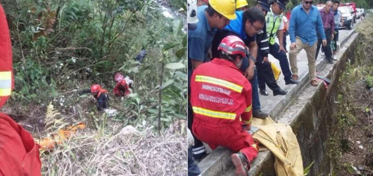 Cinco muertos dej&oacute; accidente de tr&aacute;nsito en Azuay