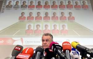 Adem&aacute;s de los 23 que viajar&aacute;n a Brasil, el t&eacute;cnico alem&aacute;n dio  otra lista de siete nombres con los sustitutos en caso de lesiones. Foto: EFE