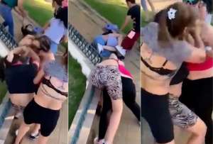 Batalla campal entre estudiantes y padres de familia terminó con heridos