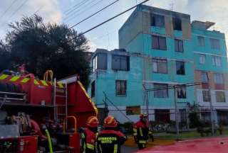 Incendio al sur de Quito dejó dos personas afectadas 