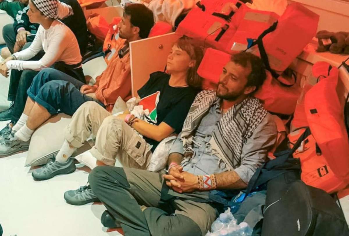 La activista sueca Greta Thunberg fue deportada por Israel.