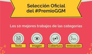 Los trabajos seleccionados se sometieron a tres rondas  a cargo de distintos grupos de jurados. Los ganadores se anuncian a fines de mes. Afiche de FNPI