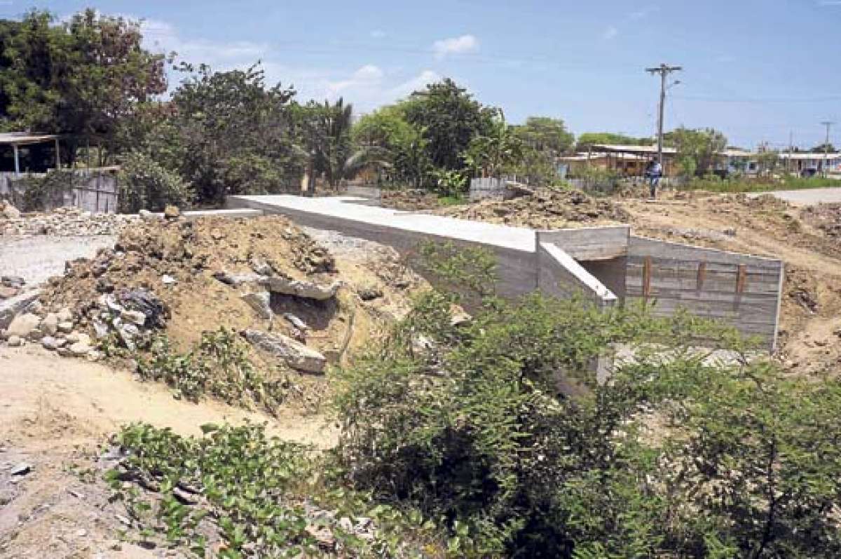 Los trabajos en los 5 sectores tienen un avance del 80% en la ciudad fronteriza. Foto: Cortes&iacute;a