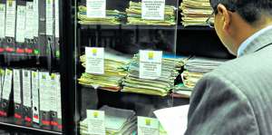 La Funci&oacute;n Judicial gasta un promedio de 8 millones de hojas de papel anualmente. Foto: Miguel Castro / El Tel&eacute;grafo