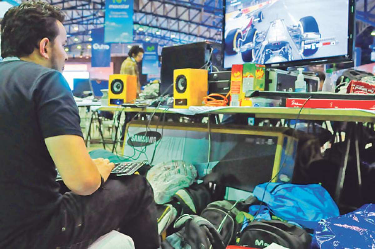 El primer Campus Party se realiz&oacute; en octubre de 2011. El escenario del encuentro es el Centro de Exposiciones y Convenciones de la Mitad del Mundo. Foto: Archivo