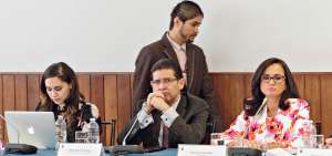 El procurador general del Estado, Diego Garc&iacute;a, asisti&oacute; a la comparecencia ante la Comisi&oacute;n de Justicia de la Asamblea Nacional.