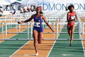 Maribel Caicedo, elegida para entrenar con el campe&oacute;n ol&iacute;mpico Ashton Eaton