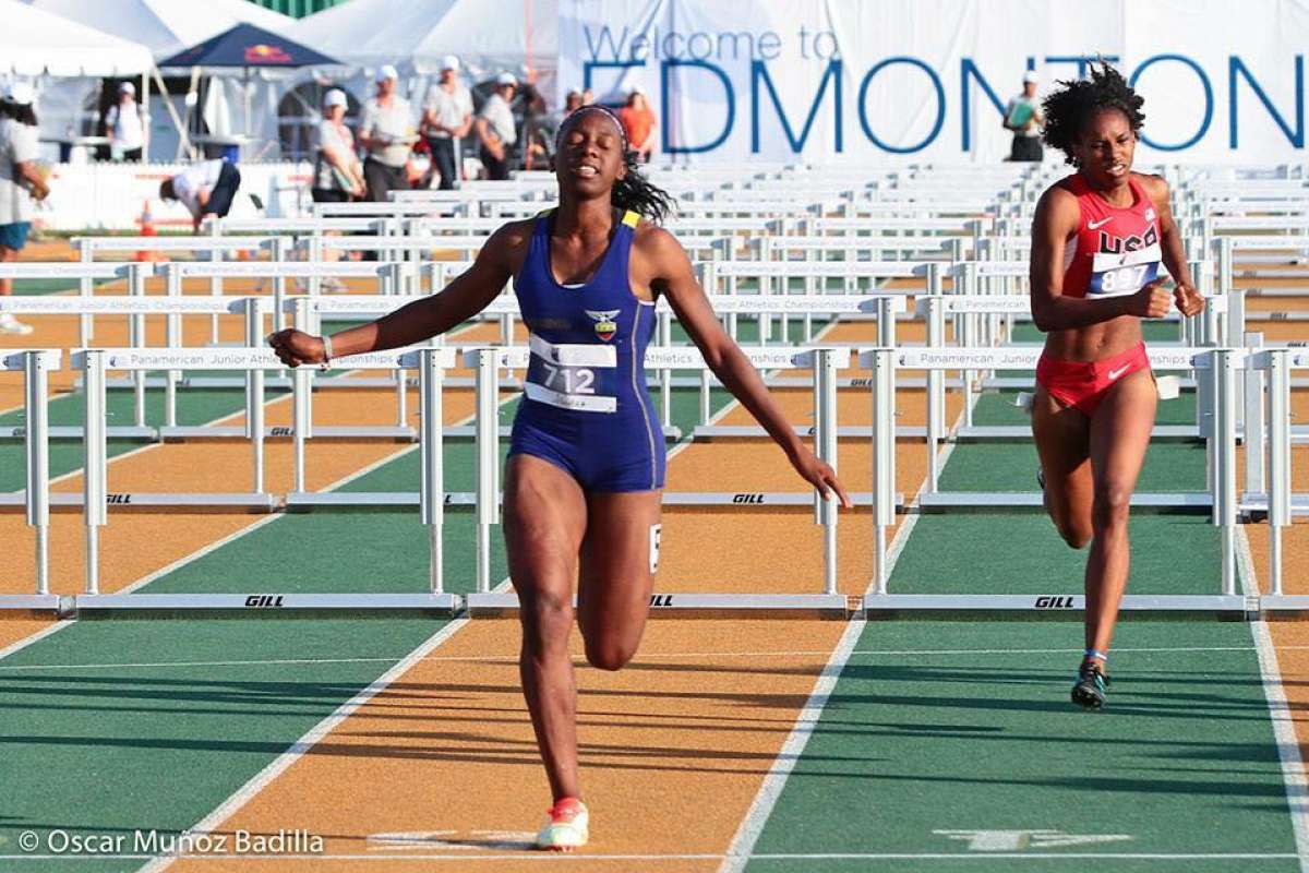 Maribel Caicedo, elegida para entrenar con el campe&oacute;n ol&iacute;mpico Ashton Eaton