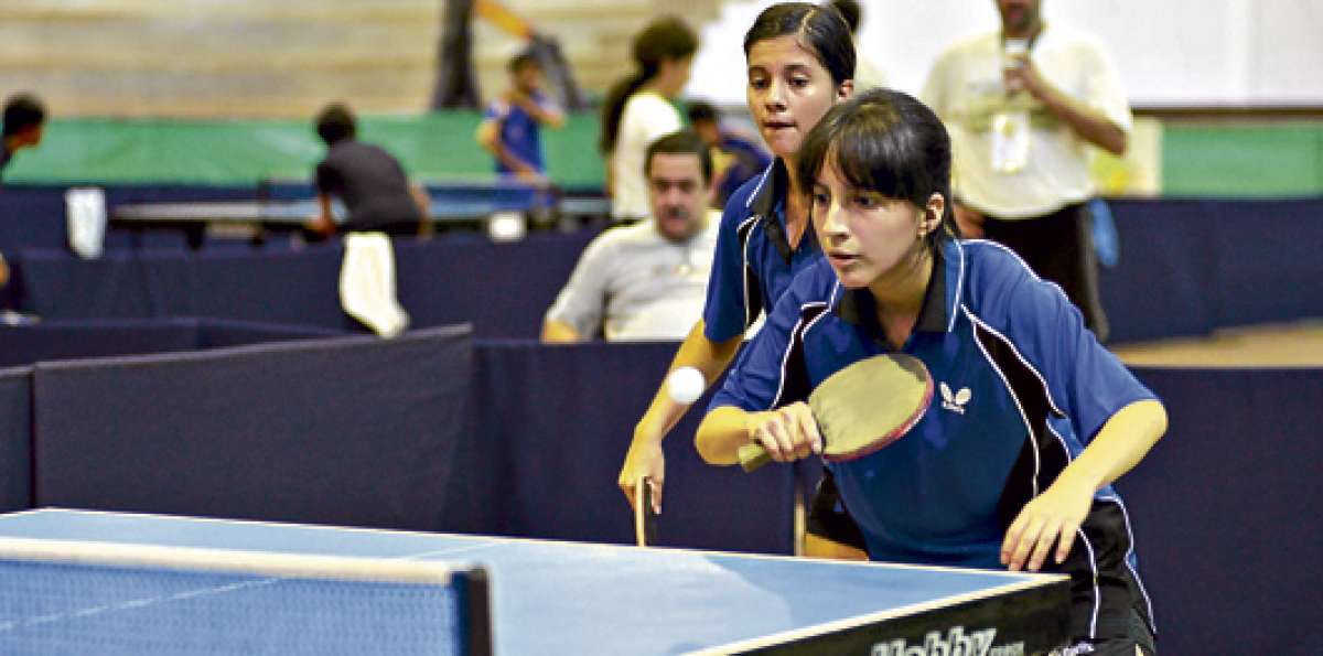 Eunice G&aacute;lvez fue campeona en el Iberoamericano de Tenis de Mesa que se disput&oacute; en El Salvador en 2013. Imagen tomada del flickr ministerio del deporte