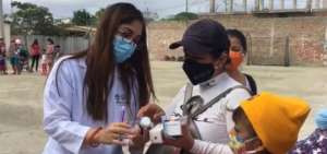 Manab&iacute;: 45 menores del sector Santa Isabel recibieron atenci&oacute;n m&eacute;dica