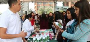 El jueves se desarroll&oacute; en la Plataforma Financiera, norte de Quito, el  evento "M&aacute;s Prosperidad para Emprendedores y Personas con discapacidad".