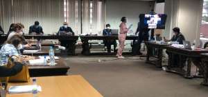 La diligencia se desarrolla en la Corte Nacional de Justicia; se emplea enlace v&iacute;a telem&aacute;tica.