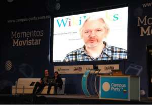 El australiano particip&oacute; como conferencista de Campus Party. Foto: @campusparty  