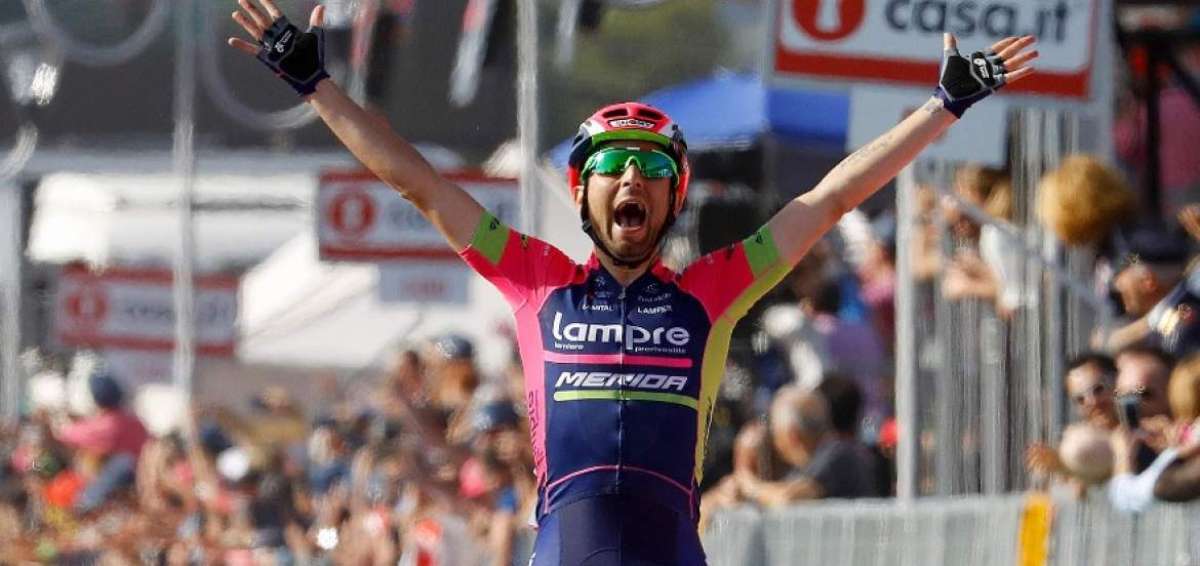 Ulissi se impone en cuarta etapa del Giro de Italia