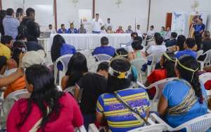 Hasta la tarde de hoy, se espera una lectura final de las conclusiones de cada uno de los temas desarrollados en el encuentro. Foto: &Aacute;lvaro P&eacute;rez / El Tel&eacute;grafo 