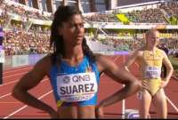 Anahí Suárez marcó un nuevo récord nacional en la prueba de los 200 metros planos