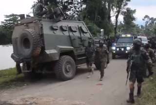El ejército acudió a la zona del ataque