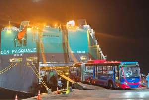 La llegada de la nueva unidad marca el inicio de la modernización del transporte público en la ciudad.