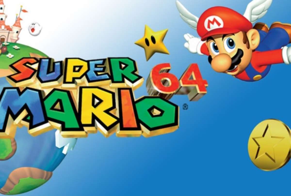 Videojuego S&uacute;per Mario 64