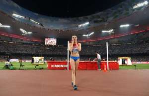 Kuchina, de 23 a&ntilde;os, sucede a Svetlana Skholina, campeona en 2013 en Mosc&uacute;. Foto: Agencia AFP